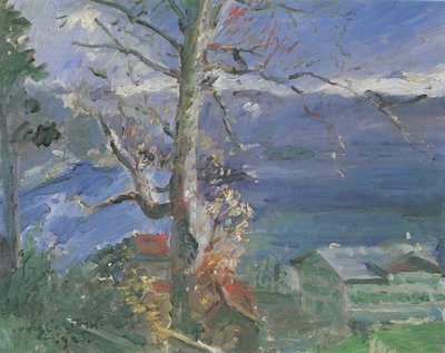 Tree at Walchensee by Lovis Corinth
